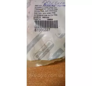 87000227 Датчик тиску кондиціонера 284273A2 RE60888, 220-3089 до Case, New Holland 87000227 Датчик тиску кондиціонера 284273A2 RE60888, 220-3089 до Case, New Holland