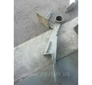 509.046.1640-01 Кронштейн колеса опорного правостей (кроншт.вперед планка праворуч) СУПН-8А, УПС 509.046.1640-01 Кронштейн колеса опорного правостей (кроншт.вперед планка праворуч) СУПН-8А, УПС